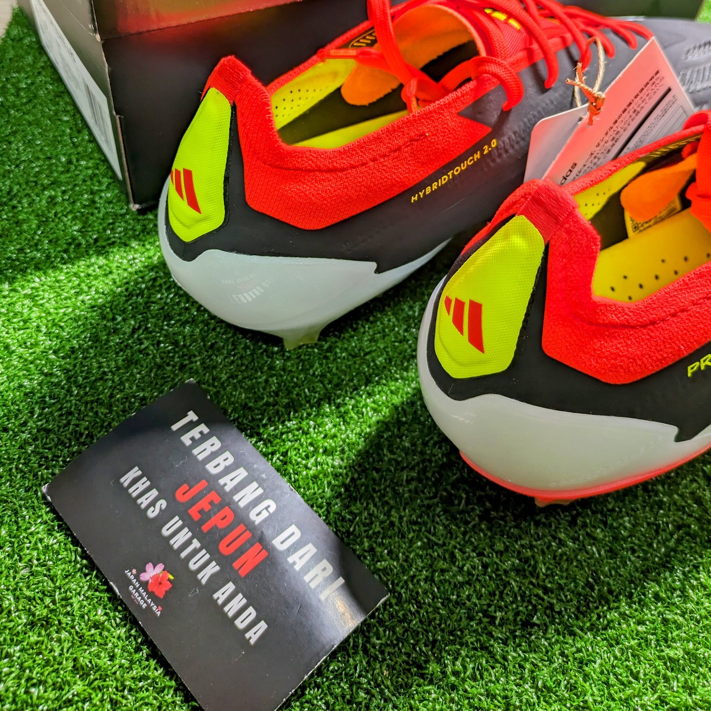 Adidas Predator L Elite FG (Core Black/Solar Red)