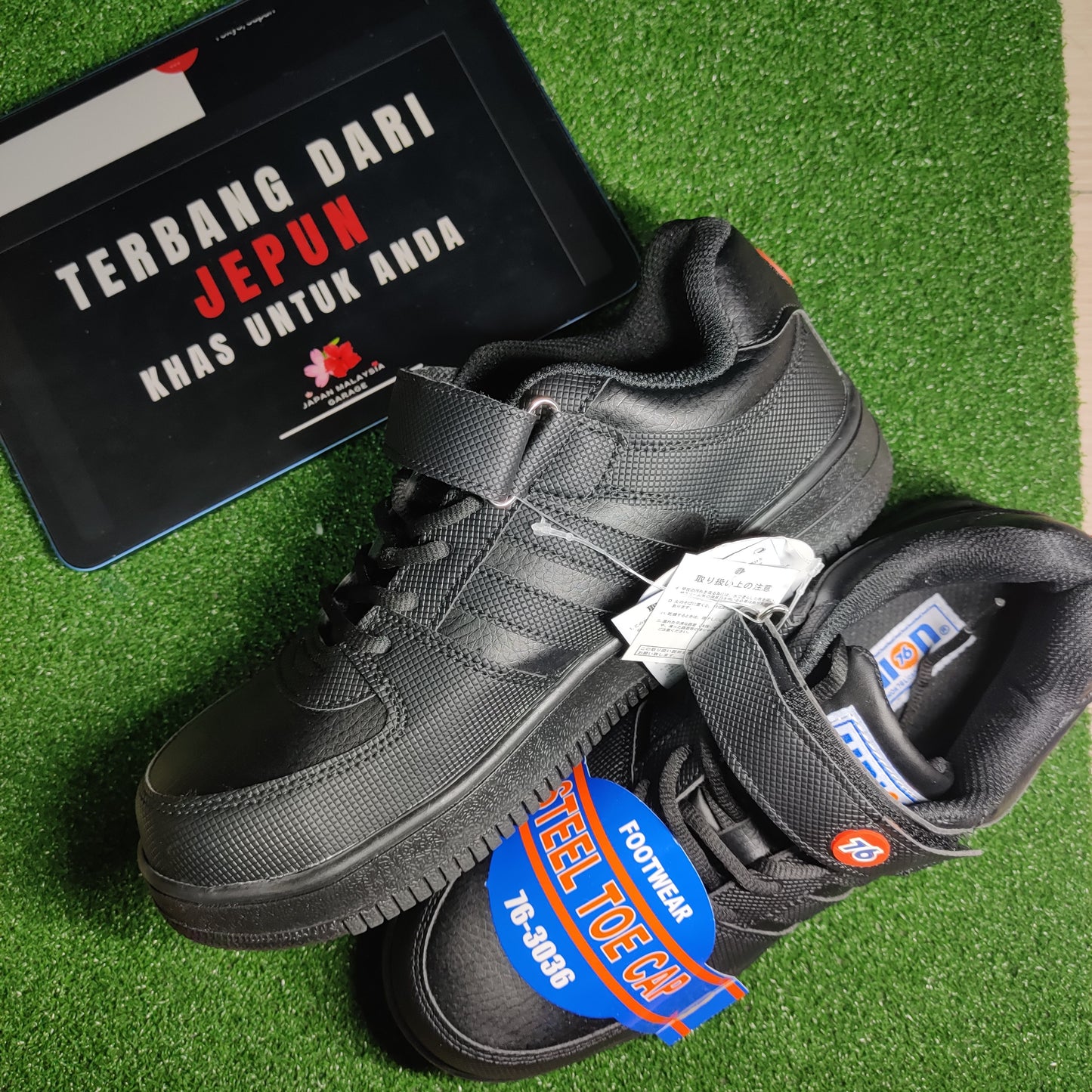 76 Union Safety Shoes(Black)