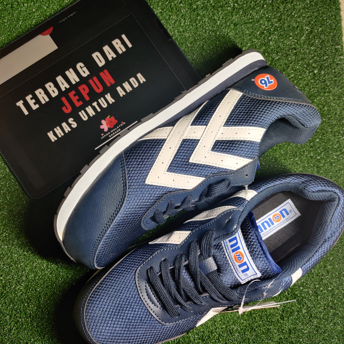 76 Union Safety Sneakers(Navy Blue)