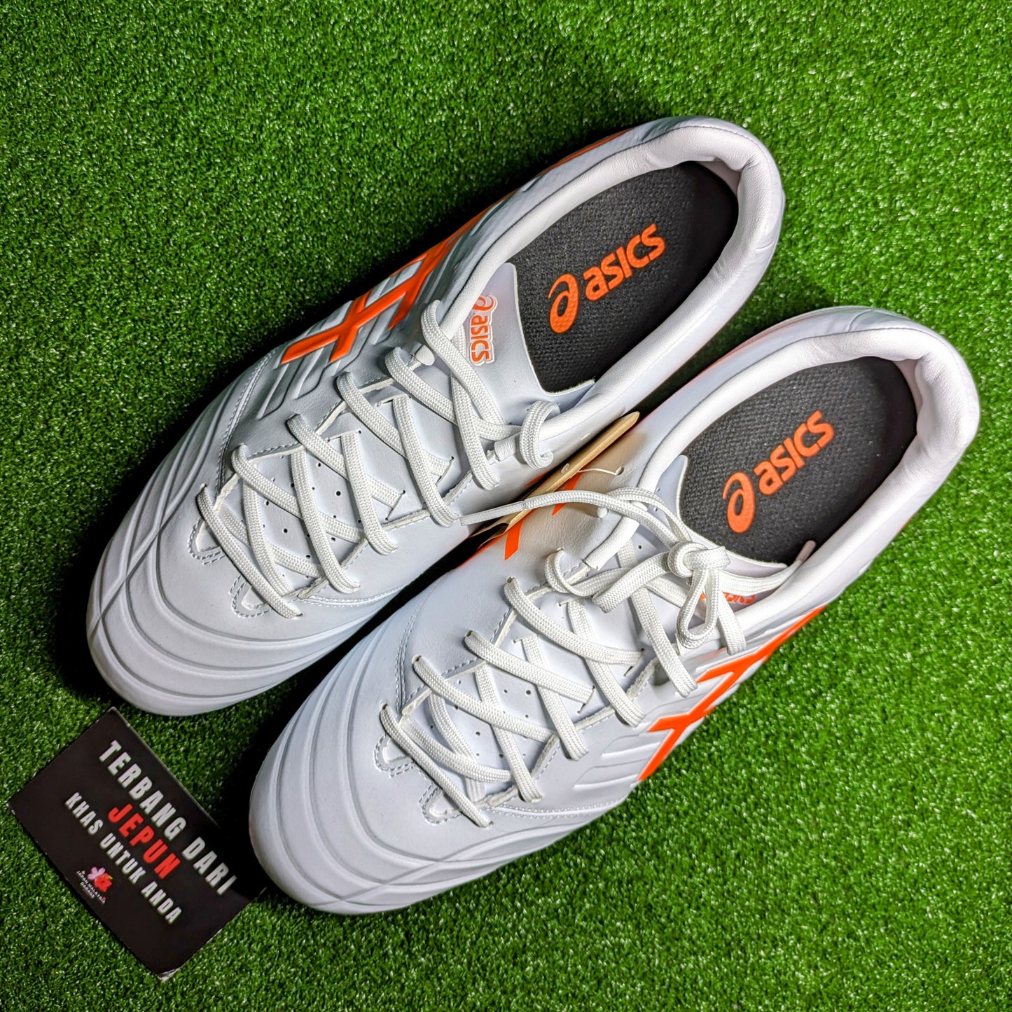 Asics DS Light Club Wide(White/Shocking Orange)