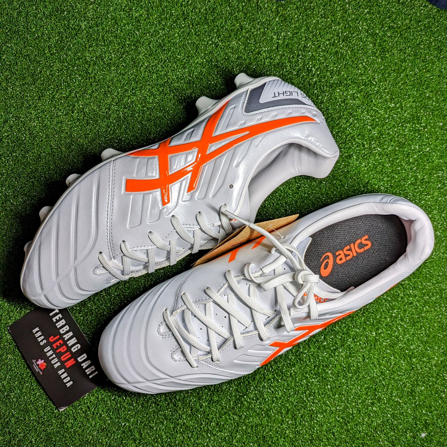 Asics DS Light Club Wide(White/Shocking Orange)