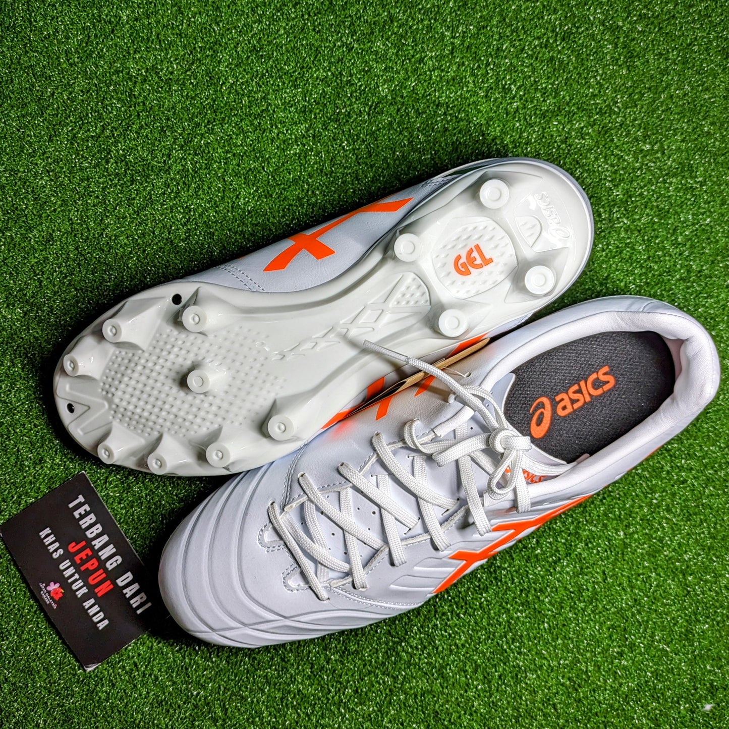 Asics DS Light Club Wide(White/Shocking Orange)