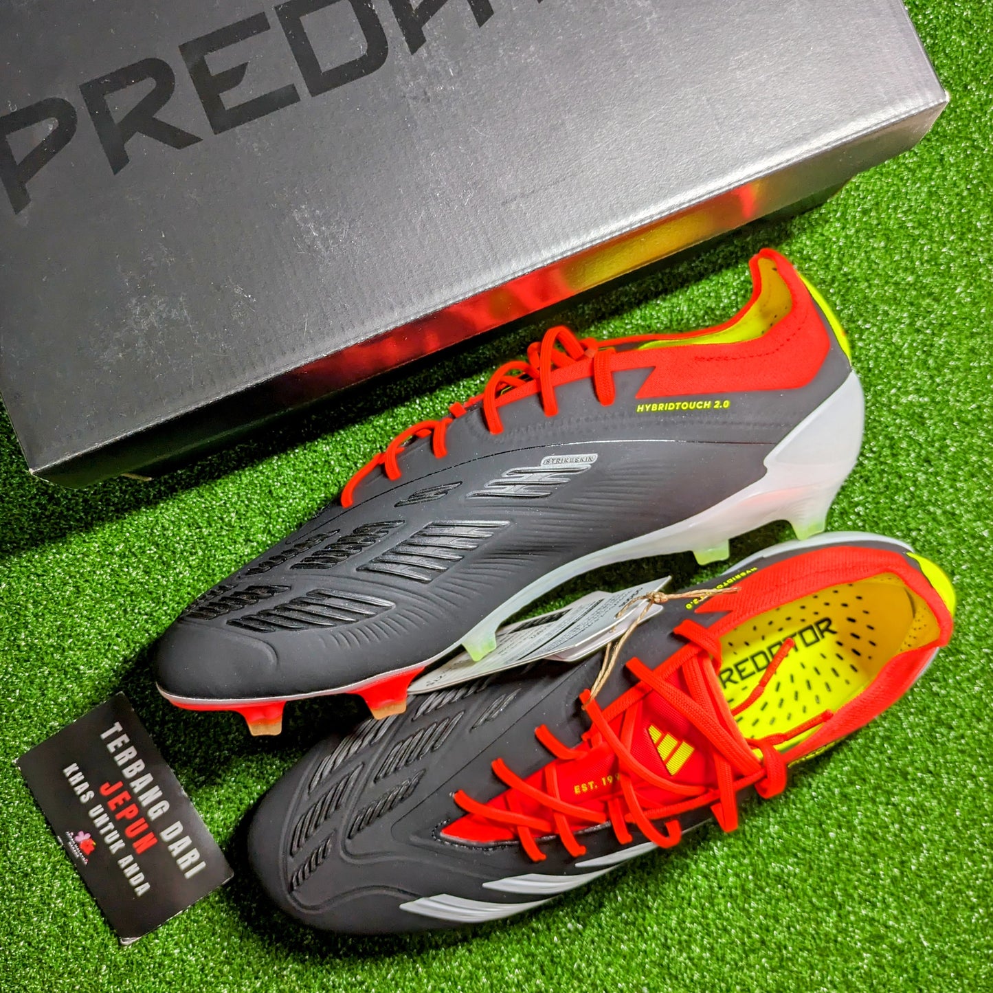 Adidas Predator L Elite FG (Core Black/Solar Red)