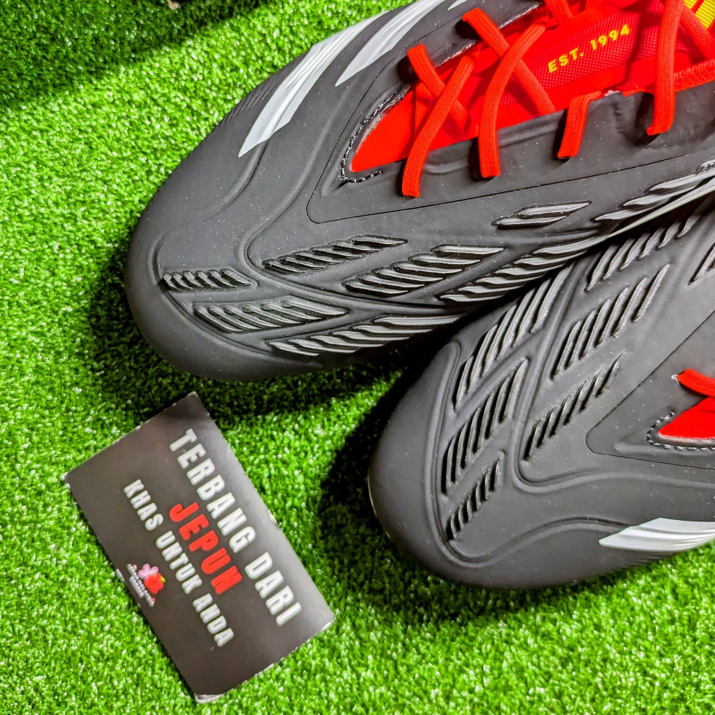 Adidas Predator L Elite FG (Core Black/Solar Red)
