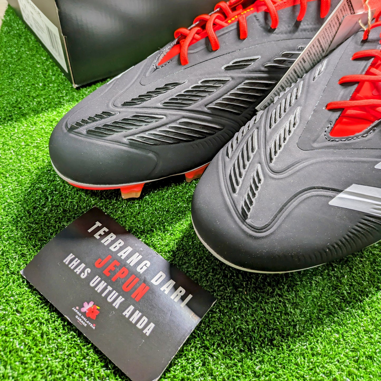 Adidas Predator L Elite FG (Core Black/Solar Red)
