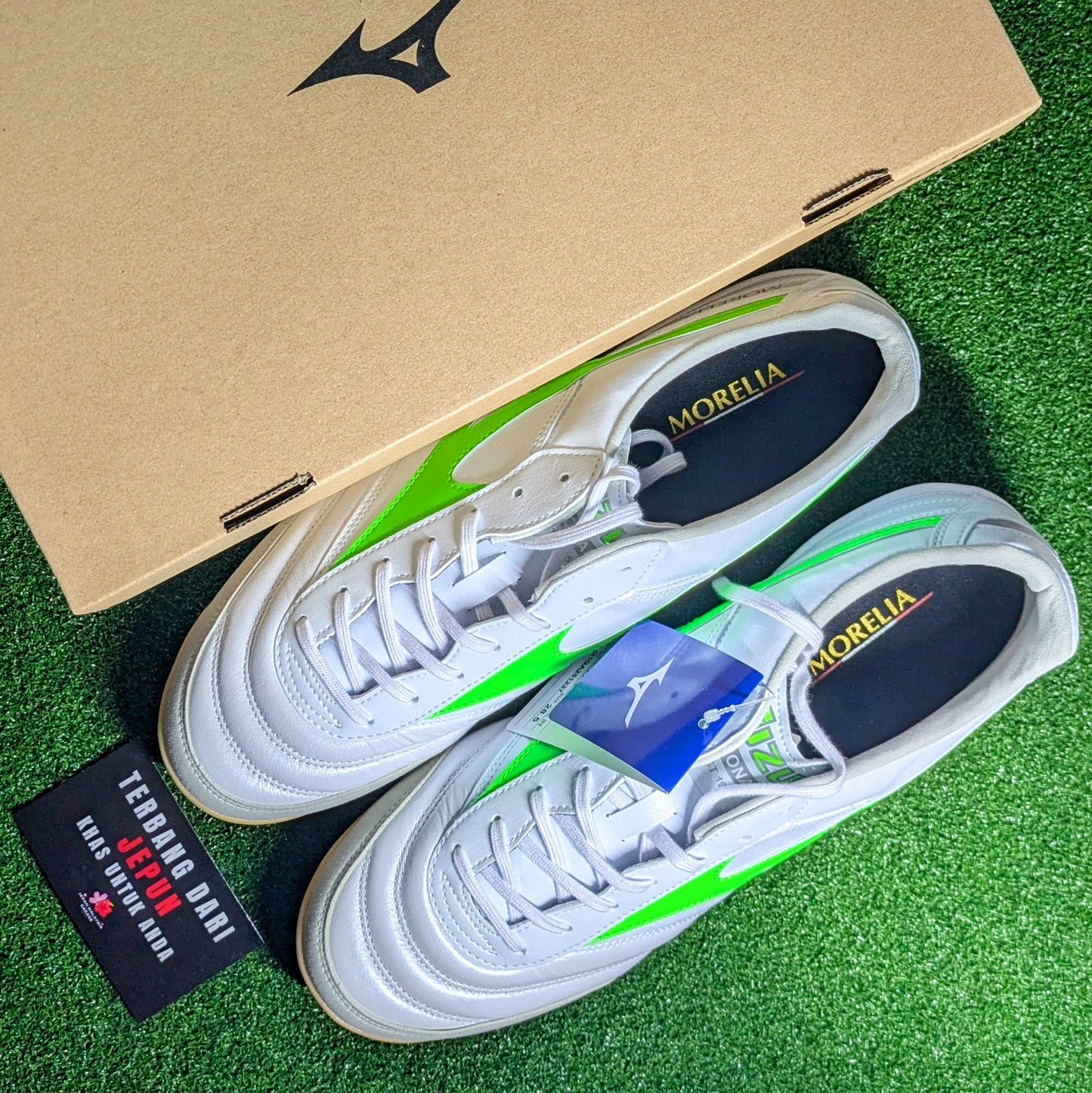 Mizuno Morelia Sala Elite IN(White/Green)