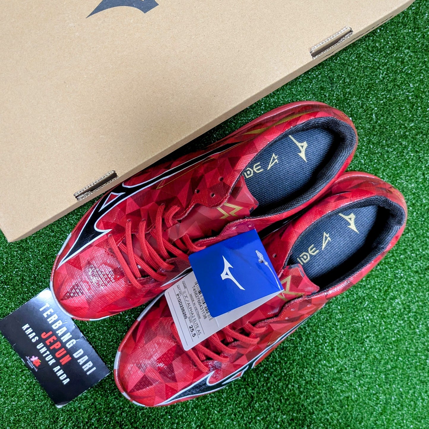 Mizuno Alpha 2 Elite AS(Ruby Red)